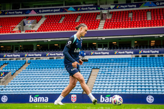 Thelo Aasgaard of the Norwegian national football team