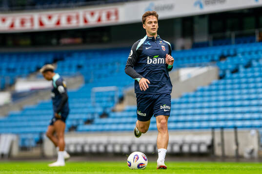 Felix Horn Myhre of the Norwegian national football team