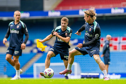 Patrick Berg of the Norwegian national football team