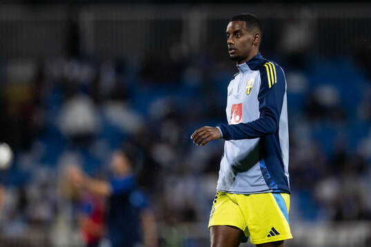 Alexander Isak of Sweden