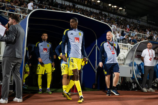 Alexander Isak of Sweden