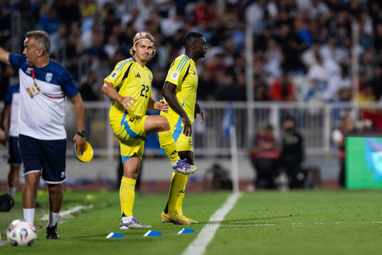 Sebastian Nanasi and Ken Sema of Sweden