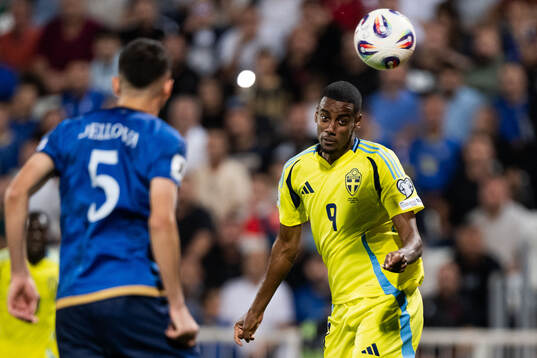 Alexander Isak of Sweden