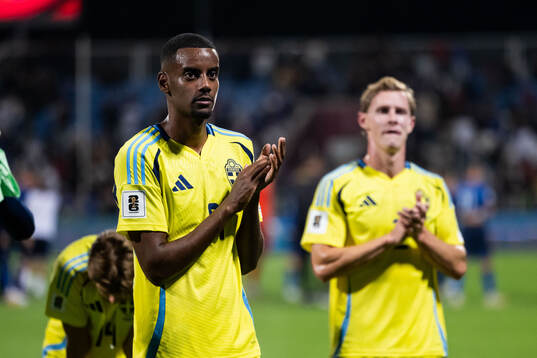 Alexander Isak of Sweden