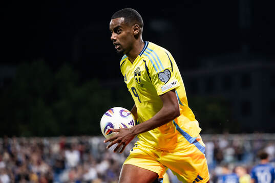 Alexander Isak of Sweden