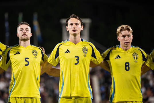 Gabriel Gudmundsson, Hjalmar Ekdal and Daniel Svensson of