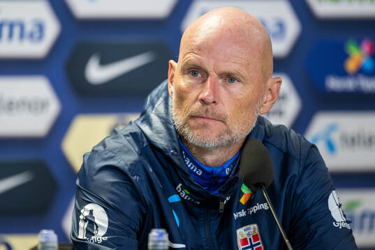 Ståle Solbakken, head coach of the Norwegian national