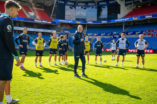Ståle Solbakken, head coach of the Norwegian national