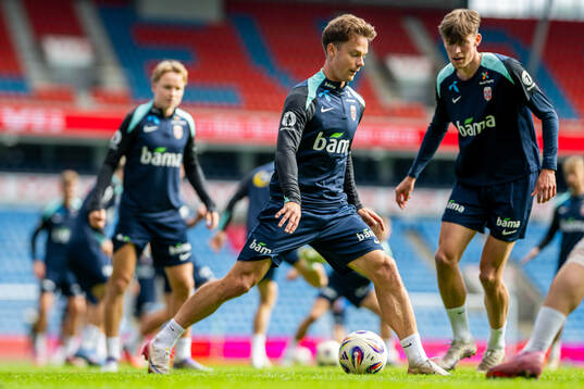 Felix Horn Myhre of the Norwegian national football team