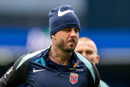 Aron Bizet Dønnum of the Norwegian national football team