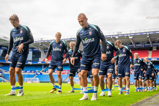 Leo Østigård of the Norwegian national football team