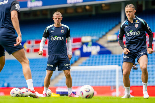 Julian Ryerson of the Norwegian national football team