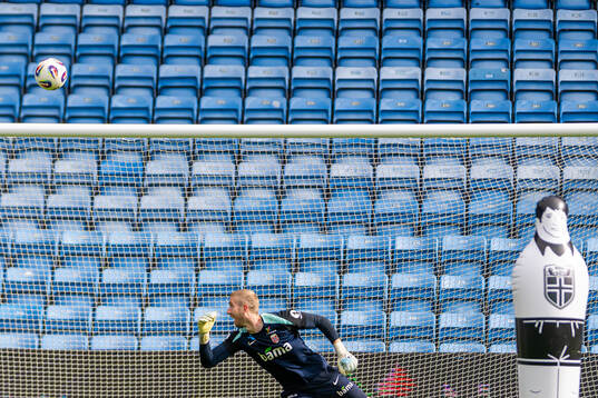 Goalkeeper Egil Selvik of the Norwegian national football