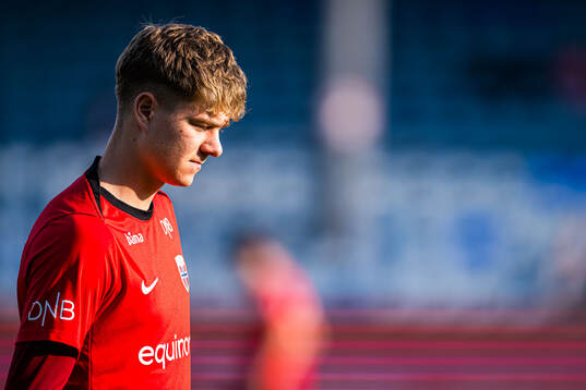 Sander Hestetun Kilen of Norway warms up