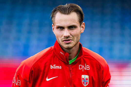 Goalkeeper Martin Børsheim of Norway