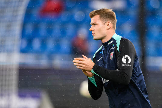 Alexander Sørloth of Norway