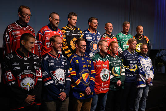 Bläddra bland fler bilder av Ishockey, SHL, Upptaktsträff