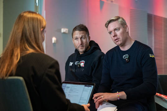 s tränare Anton Blomqvist