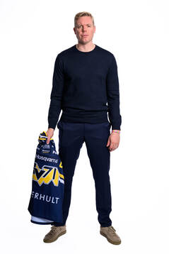 HV71s tränare Anton Blomqvist