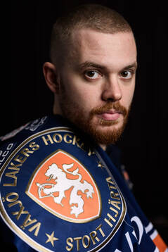 Växjö Lakers Lucas Elvenes