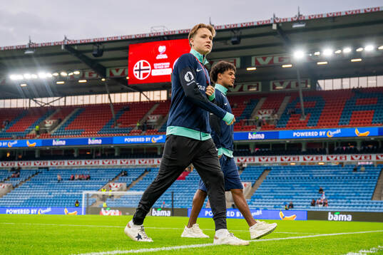 Andreas Schjelderup and Oscar Bobb of Norway
