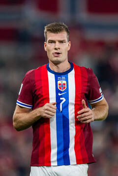 Alexander Sørloth of Norway