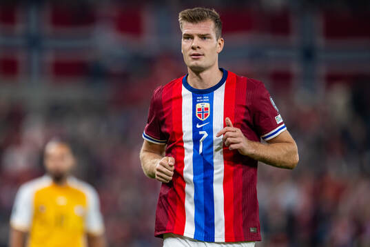 Alexander Sørloth of Norway