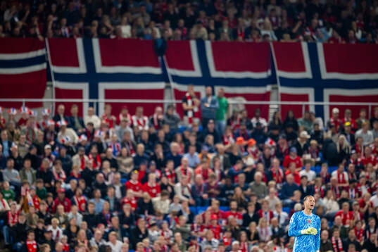 Goalkeeper Ørjan Nyland of Norway