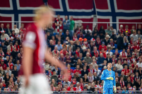 Goalkeeper Ørjan Nyland of Norway