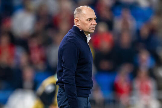 Head coach Serghei Clescenco of Moldova