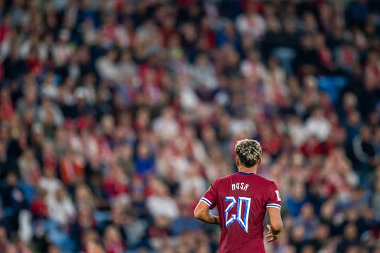Antonio Nusa of Norway