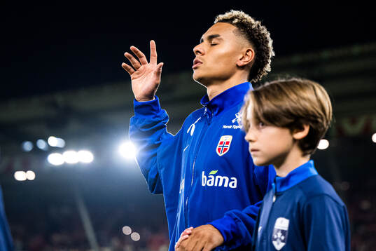 Antonio Nusa of Norway