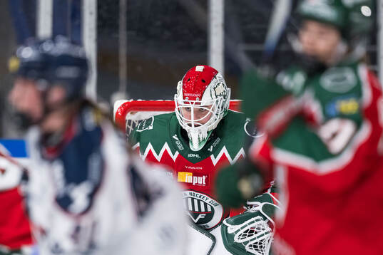 Frölundas målvakt Andrea Brändli