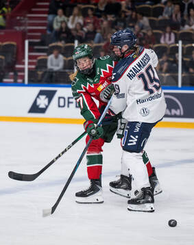 Frölundas Linnea Pettersson Dove och Linköpings Sara
