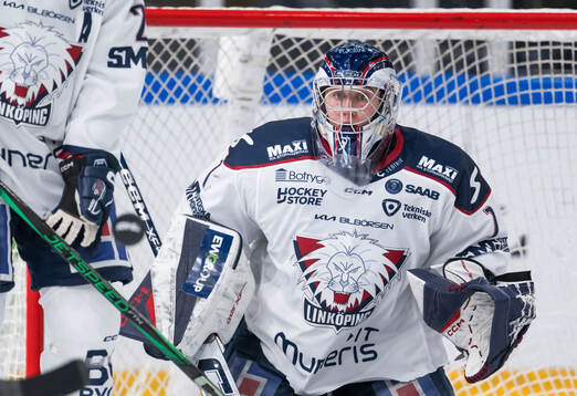 Linköpings målvakt Ebba Svensson Träff