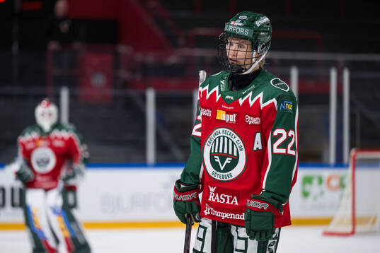 Frölundas Andrea Dalen deppar
