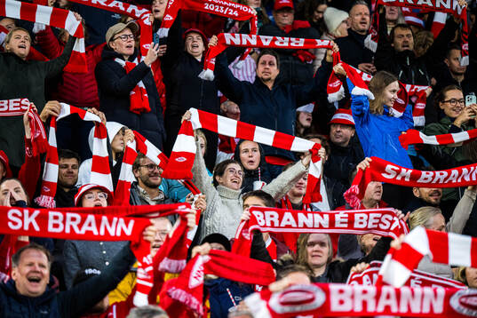 Spectators in the stands