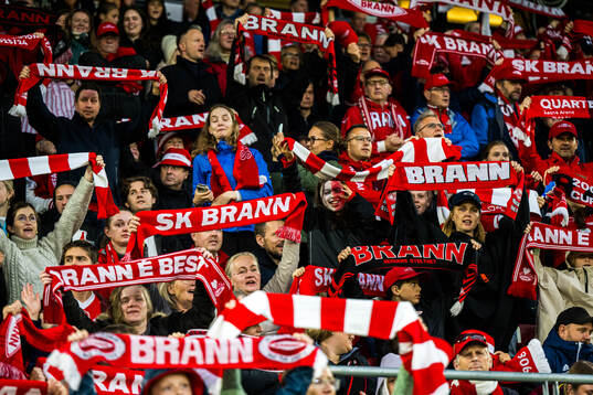 Spectators in the stands