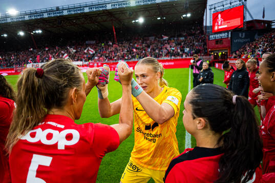 Goalkeeper Selma Panengstuen of Brann
