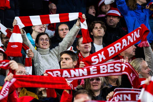 Spectators in the stands