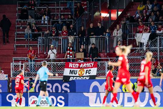 Spectators in the stands