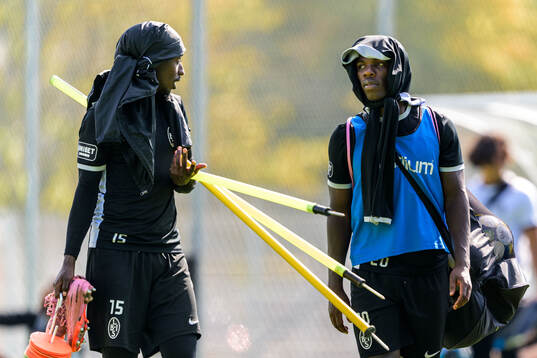 Max'Med Mohamed och Xavier Odhiambo