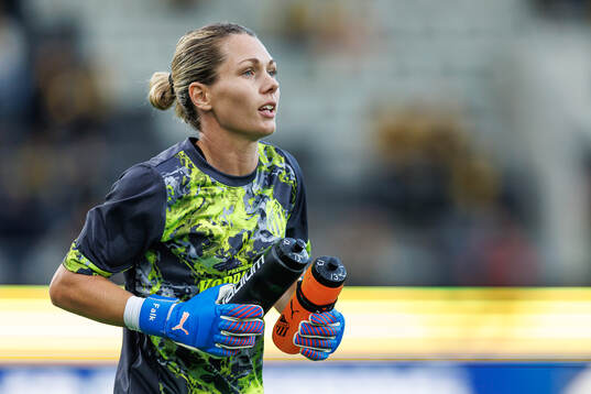 Goalkeeper Jennifer Falk of Häcken