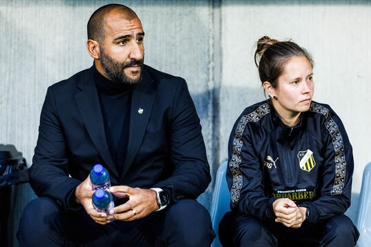 Coach Mak Lind of Häcken