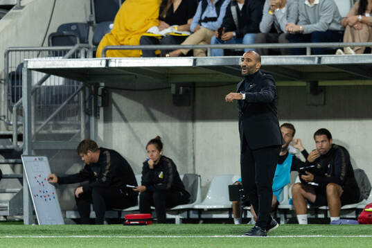 Head coach Mak Lind of Häcken