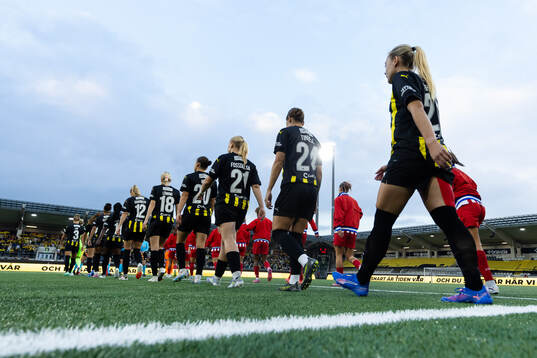 Lisa Löwing, Hanna Wijk, Johanna Fossdalsá Sørensen,