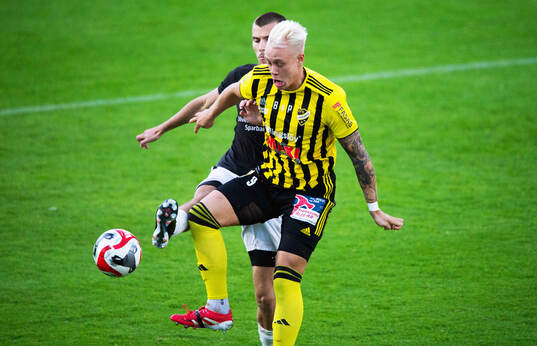 IFK Hässleholms Alexander Sjöström i matchen i div. 2