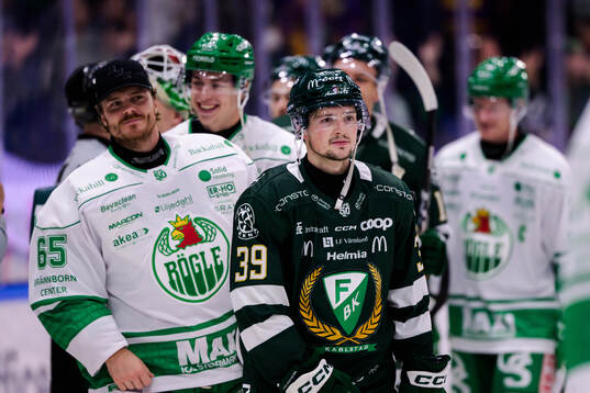 Färjestads Luke Philp deppar