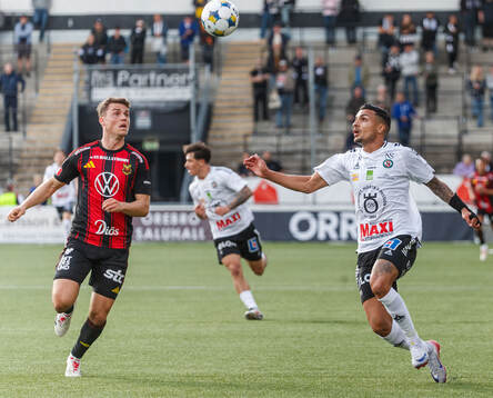 Östersunds Christian Enemark och Örebros Ahmed Yasin