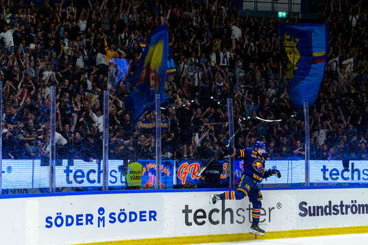 Djurgårdens Mathias Emilio Pettersen jublar